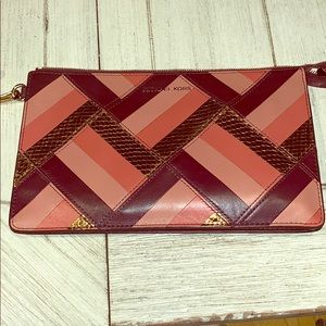 Michael Kors Patchwork Wristlet